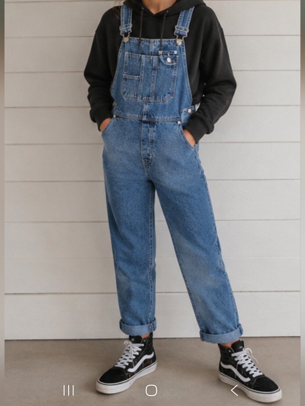NWT!! BACK TO SCHOOL. Arizona Jean Company Blue Denim Overalls GIRLS MEDIUM. - Picture 10 of 16